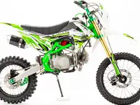 Питбайк motoland apex125 зеленый