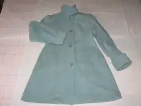 Пальто женское бордов. Голуб коричн с песцом 46-48-50. Драп. 30 руб, фотография 2