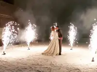 Холодные огни фонтаны, спаркуляры, фотография 3