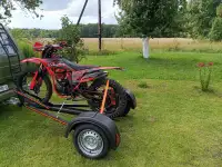Продам жёсткую сцепку для перевозки мотоцикла эндуро., фотография 4