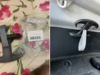 Крючок вешалка в багажник автомобиля