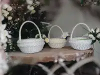 Корзиночки пасхальные из полиротанга., фотография 10