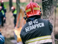 Спасатель-пожарный Партизанского районного отдела по чрезвычайным ситуациям