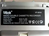 Переносная магнитола Vitek VT-3310, фотография 8