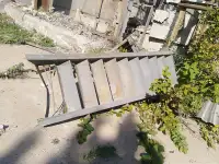 Лестничный марш с площадкой