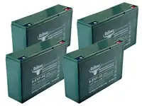 Комплект тяговых аккумуляторов rutrike 6-evf-32 (48v32a/h c3)