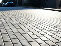 Укладка тротуарной плитки и бортов