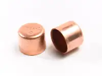Медная заглушка под пайку, D 8-108 мм