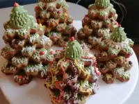 Вкусные новогодние елочки из Имбирно-медовое теста., фотография 4