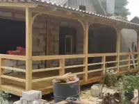 Строительство террас, беседок, веранд в Гомеле и Гомельской области., фотография 3