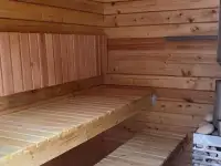 Отделка реставрация старой бани сауны внутри и снаружи, фотография 12