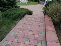 Мойка чистка тротуарной плитки, фотография 2