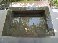 Раковина из керамогранита.