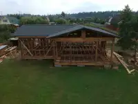 Кровельные работы, каркасные дома, срубы, фотография 3