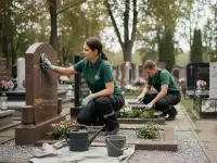 Уборка могил в Минске и по Беларуси. Фотоотчёт. Работаем дистанционно