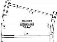 Сдам прекрасный офис 30м2 (собственник) Мележа 1