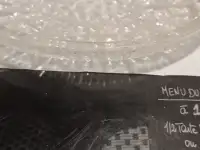Блюдо хрустальное под холодные закуски