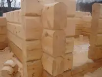 Норвежская рубка срубов из лафета, фотография 12