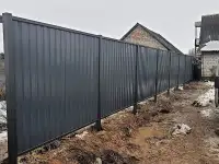 Заборы из профнастила под ключ, фотография 6
