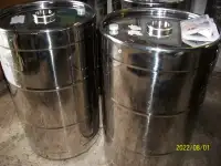 Продам бочку из нержавейки с 2-мя пробками, фотография 4