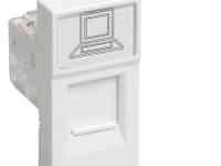 IEK РКИ-10-00-П RJ-45 UTP кат.5e (на 1 модуль)
