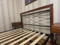 Кровать с тумбочками индивидуального изготовления, фотография 2