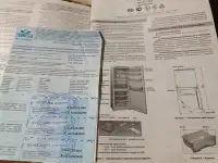 Холодильник Атлант самый большой шкаф ХМ 6224 2 м документы грязный, фотография 3