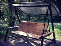 Сварочные работы, столы, стулья, навесы, ворота, качели, фотография 5