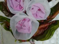 Картина из ткани Симфония. Ручная работа., фотография 9