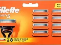 Сменные кассеты для бритья gillette fusion5 (8 шт)
