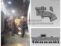 Секция выхлопного коллектора.