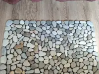 Коврик из натуральной черноморской гальки, фотография 6