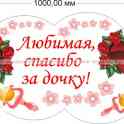 Наклейки на автомобиль на свадьбу или рождение ребенка