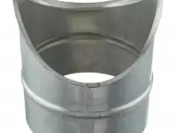 Врезка круглая Dмм, L 45-355 мм, s 0,5-1 мм, Форм.: седловая; прямая