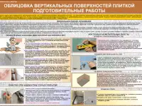 Строительные работы. Учебно-информационные плакаты для колледжа и ГУДОВ, фотография 8