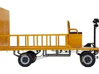 Платформенная тележка электрическая rutrike перон трап, фотография 4