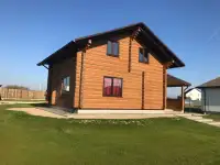Ручная рубка срубов домов и бань из зимнего леса, фотография 5