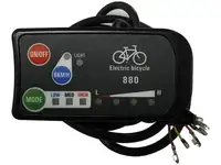 Компьютер для велосипеда kt-led880 36v