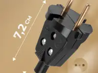 Вилка разборная 6А 220V ремонт техники, фотография 5