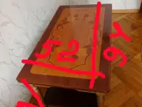 Столик журнальный, инкрустированный. БУ, фотография 2