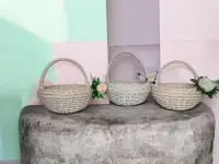 Корзиночки пасхальные из полиротанга., фотография 7