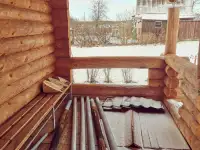 Продаётся участок со срубами дома и бани., фотография 4