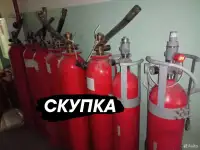 Вывоз баллонов пожаротушения хладон фреон, фотография 3