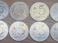 1, 2, 5 центов 1991 (Centai) Литва, фотография 7