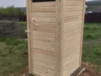туалет санузел деревянный