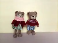 Мишки. Handmade.Вязаная игрушка. Хенд Мейд., фотография 5