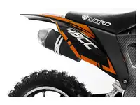 Кроссовый мотоцикл nitro 49cc dirtbike gepard deluxe tuning, фотография 8