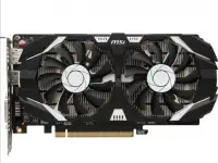 Видеокарта MSI Geforce GTX 1050 Ti OC 4GB GDDR5 Б/У, фотография 1