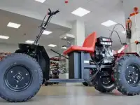 Минитрактор на базе мотоблока МТЗ Беларус BOM, колеса 6х12, фотография 10