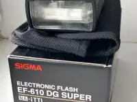 Вспышка Sigma ELECTRONIC FLASH EF-610 DG SUPER, фотография 5